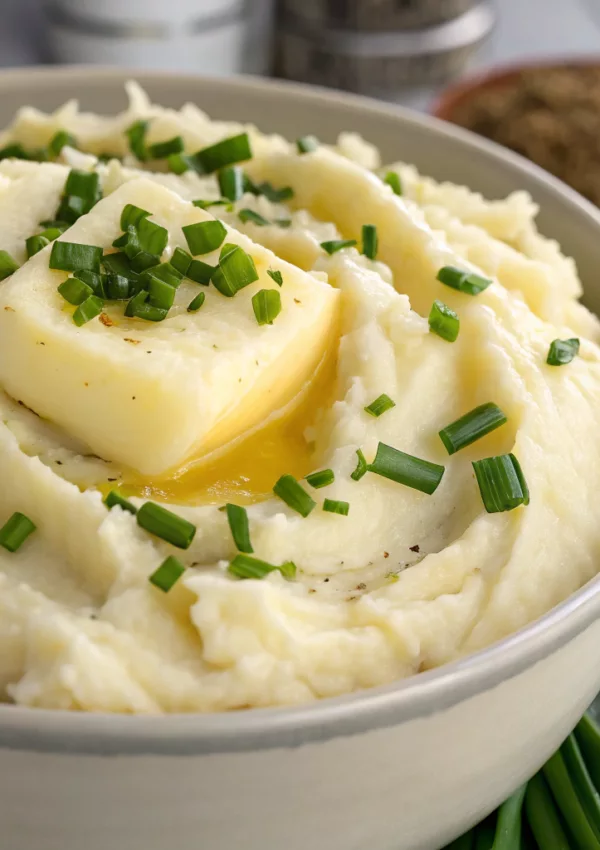 creamy garlic mashed potatoes