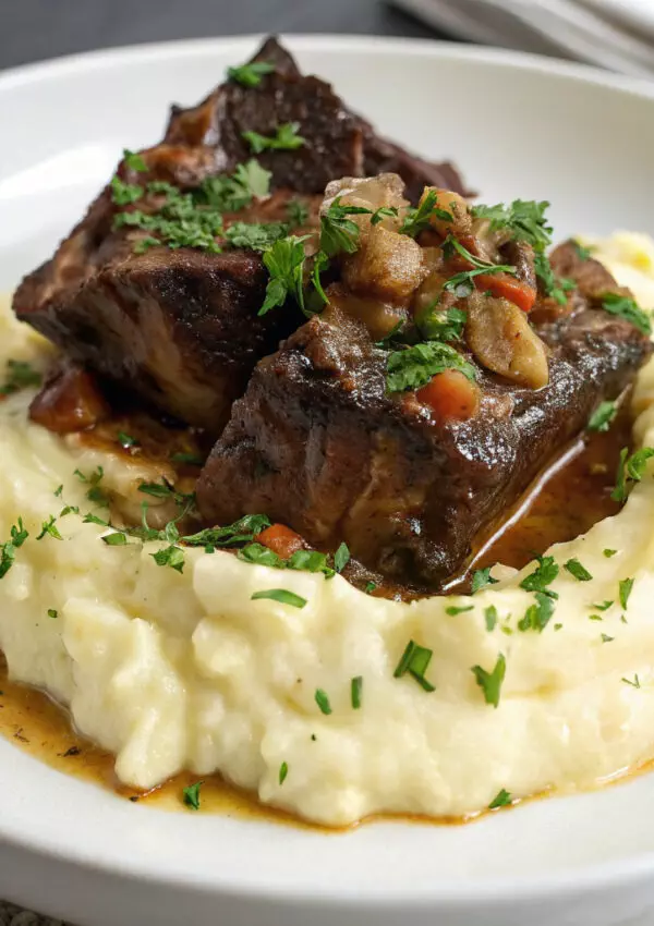 Garlic Braised Short Ribs