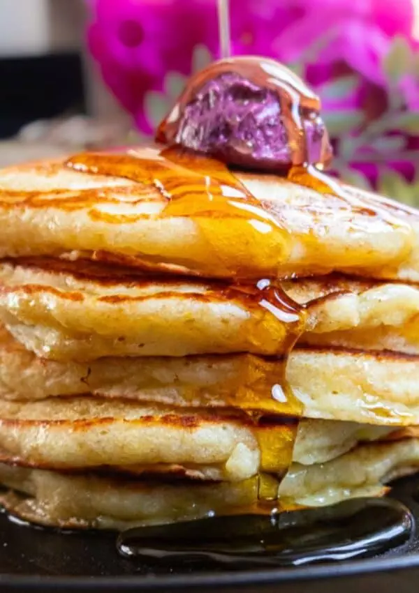 Lemon Blueberry Ricotta Pancakes