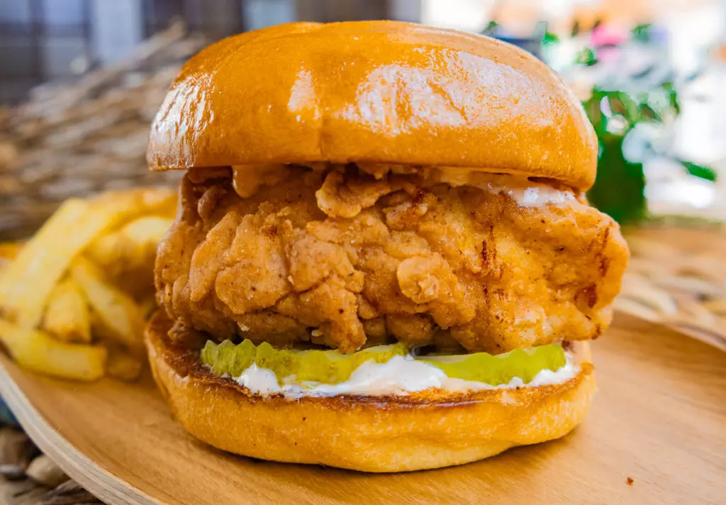 crispy chicken sandwich