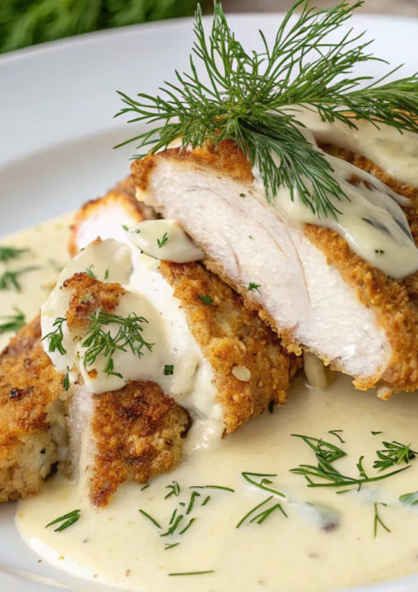 Lemon Chicken with Lemon Beurre Blanc Sauce