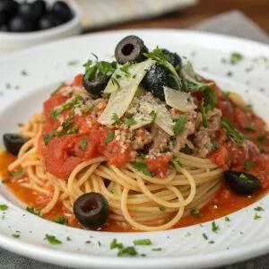 mediterranean tuna pasta