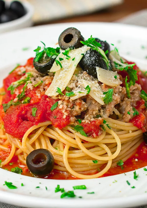 Mediterranean Tuna Pasta