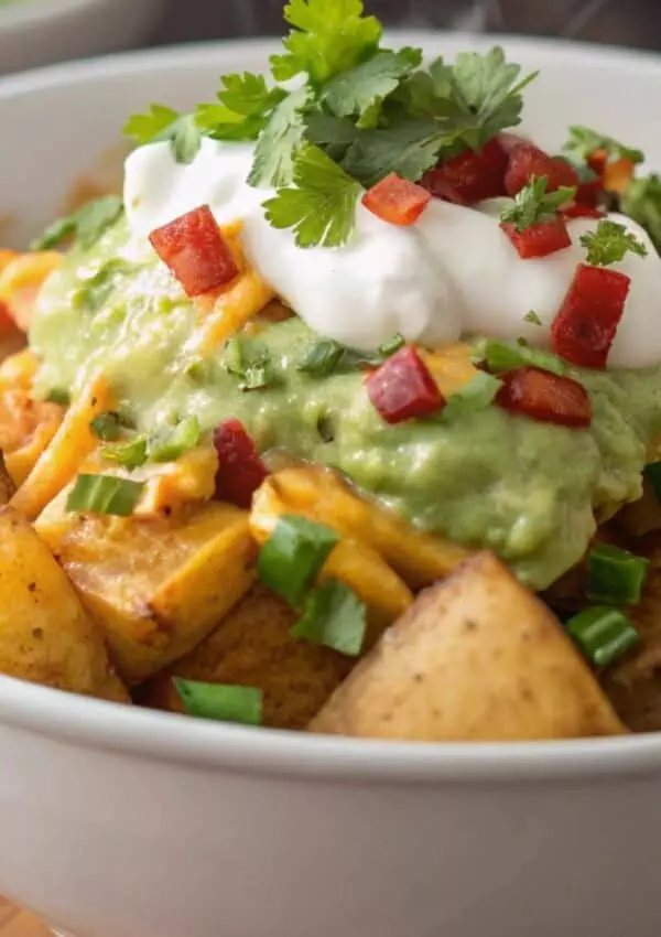 Loaded Taco Potato Bowl