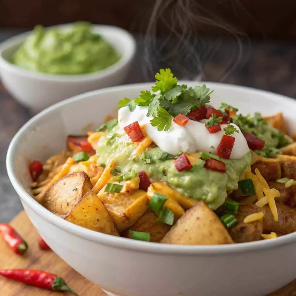 mexican potato bowl