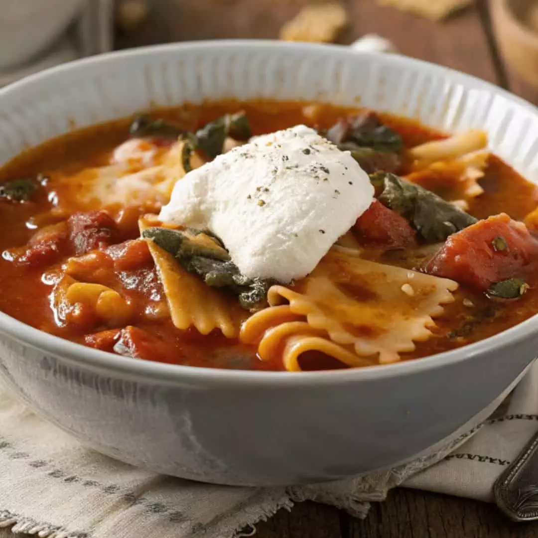 lasagna soup