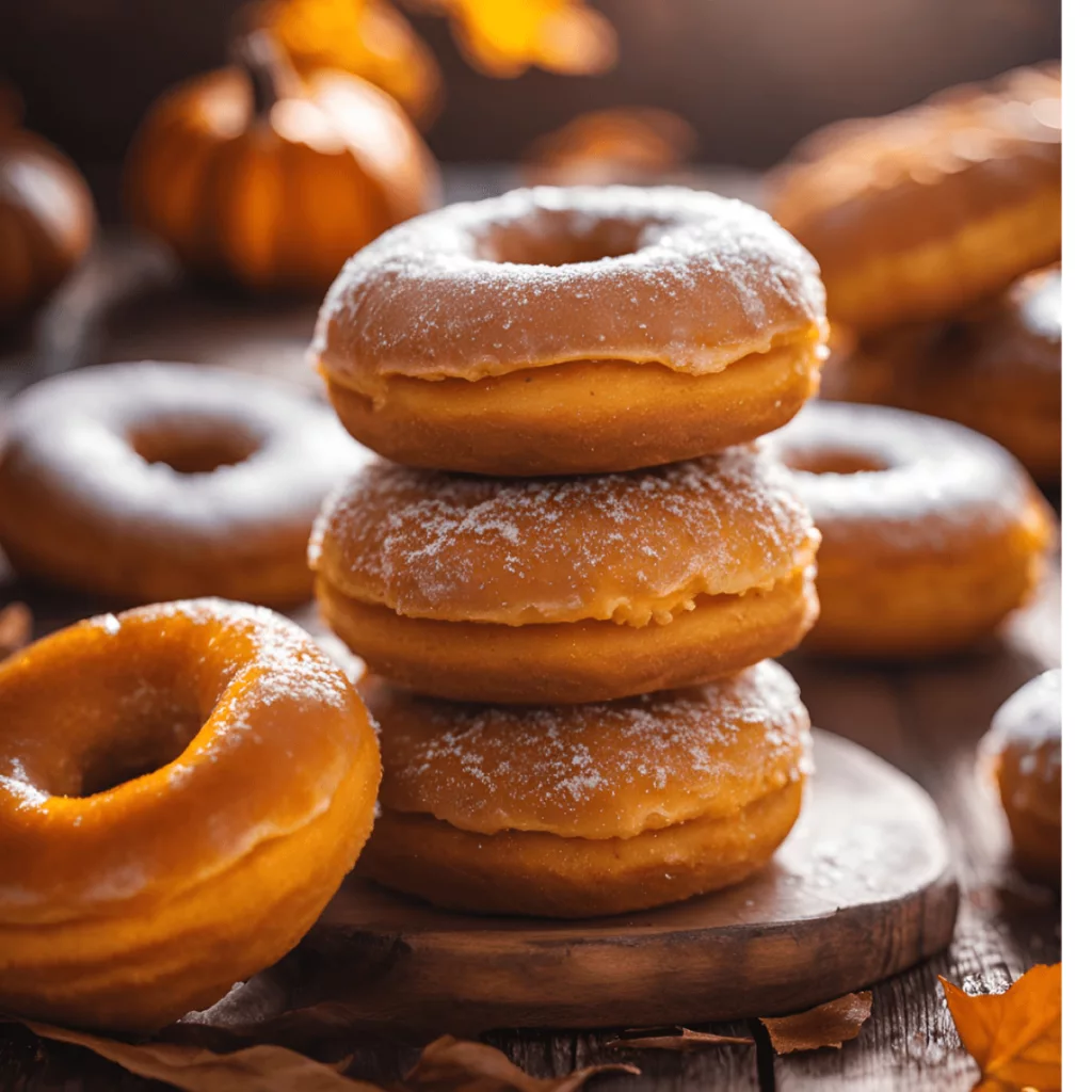 pumpkin donuts