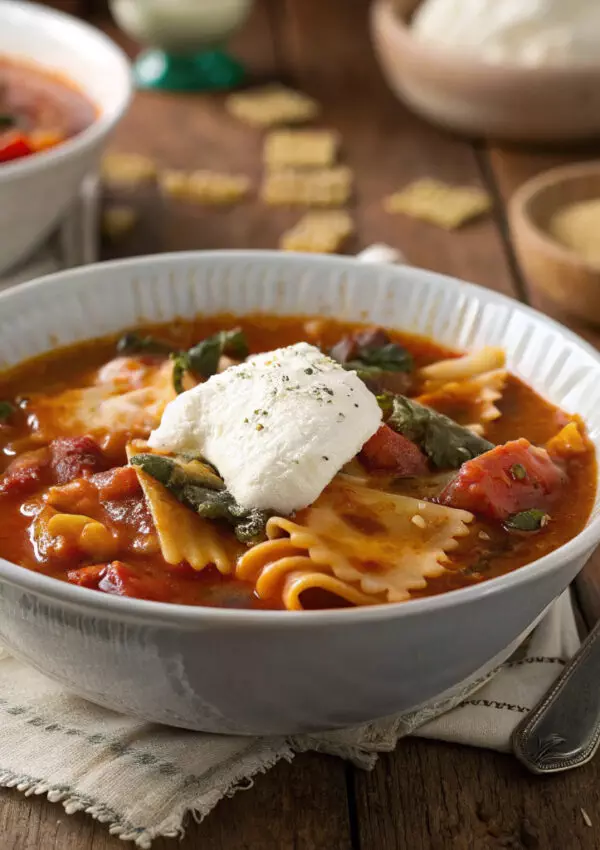 Easy One-Pot Lasagna Soup