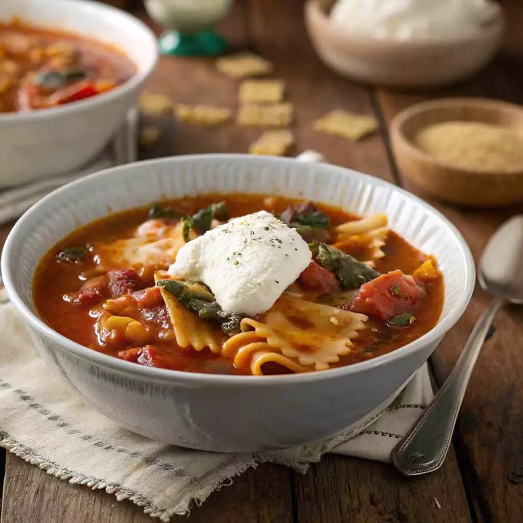 lasagna soup