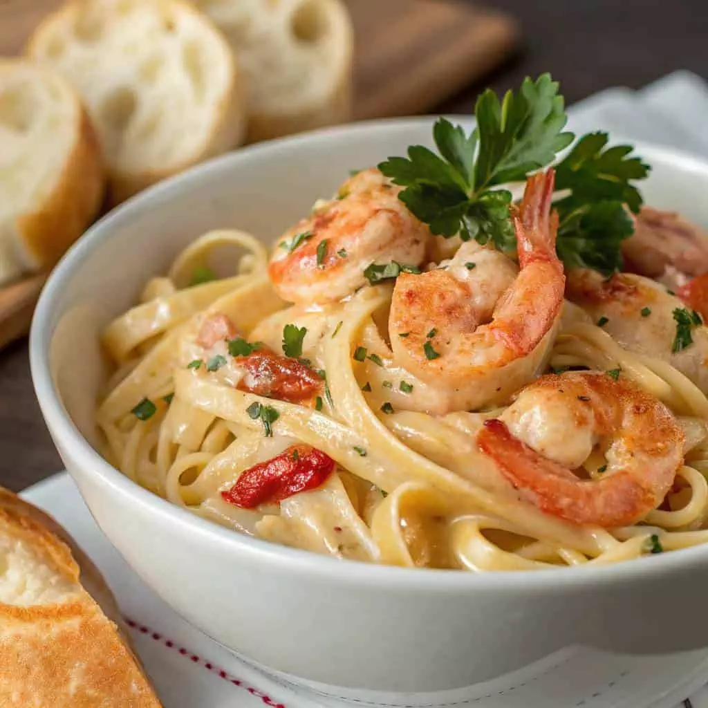 Cajun Creamy Shrimp Pasta