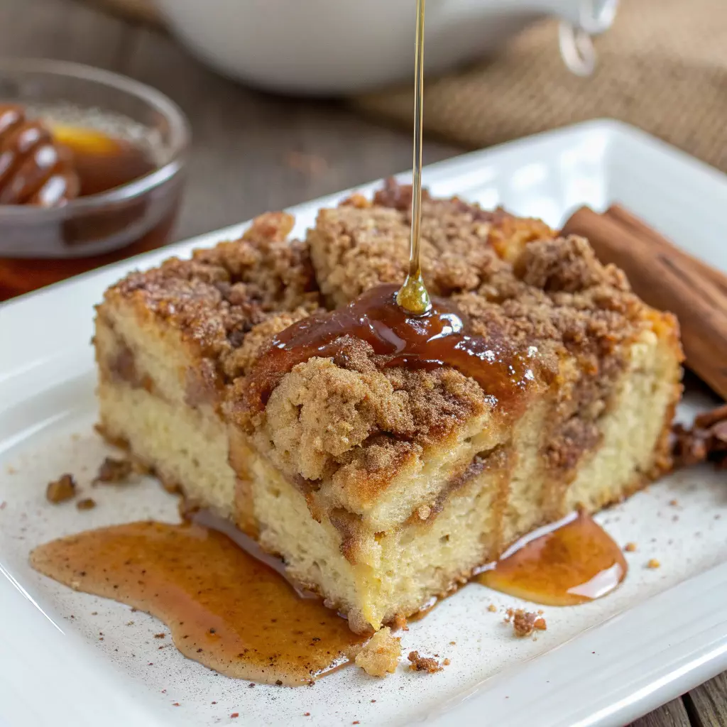 Eggnog French Toast Casserole 